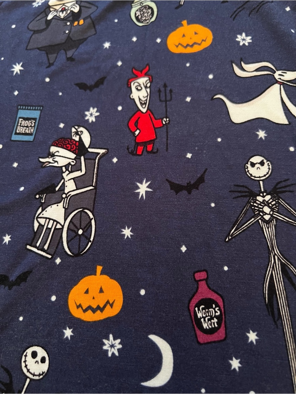 Little Sleepies Nightmare Before Christmas Bamboo 2P Pajamas (12-18 months) - Picture 6 of 6